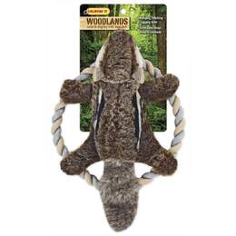 RUFFIN' IT Woodlands Plush Chipmunk Rope Ring Tosser