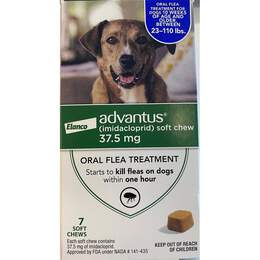 Advantus Oral Flea Treatment Soft Chews for Dogs