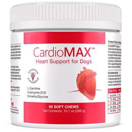 CardioMAX Heart Support for Dogs, 60 Soft Chews