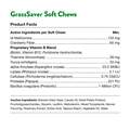 NaturVet GrassSaver Soft Chews for Dogs