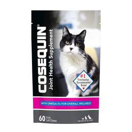 Cosequin Soft Chews for Cats with Omega-3's, 60 ct