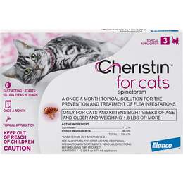 Elanco Animal Health Cheristin for Cats for Fleas