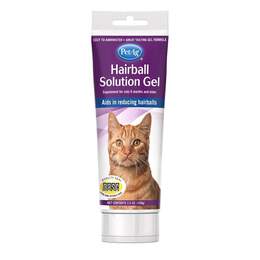 PetAg Hairball Solution Gel for Cats, 3.5 oz.