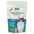 NaturVet Quiet Moments Calming Aid plus Melatonin for Cats, 50 Soft Chews