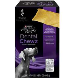 Purina Pro Plan Veterinary Diets Dental Chewz Dog Treats, 5 oz box