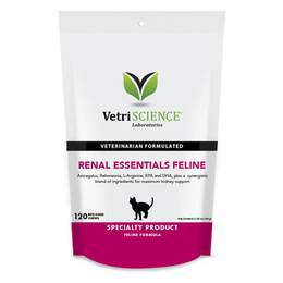 VetriScience Renal Essentials for Cats, 120 Bite-Sized Chews