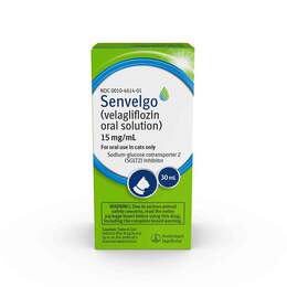 Senvelgo (velagliflozin oral solution) for Cats, 15 mg/ml, 30 ml