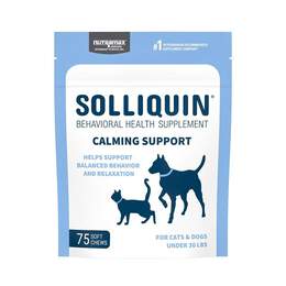 Solliquin Behavioral Health Supplement for Small to Medium Dogs and Large Cats, 75 Soft Chews