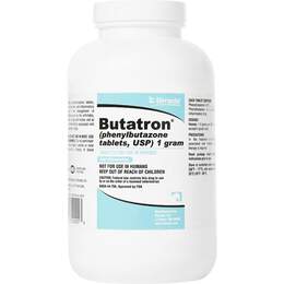 Butatron Phenylbutazone 1 gram - 100 Tablets