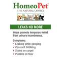 HomeoPet Leaks No More