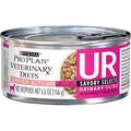 Purina Pro Plan Veterinary Diets UR Savory Selects Urinary St/Ox Salmon Recipe in Sauce Adult Cat Food, 24 x 5.5 oz cans