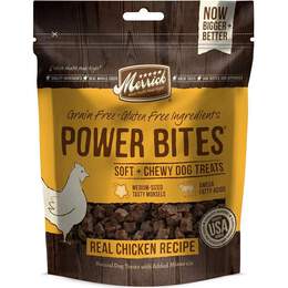 Merrick Power Bites Chicken Soft + Chewy Dog Treats, 6 oz