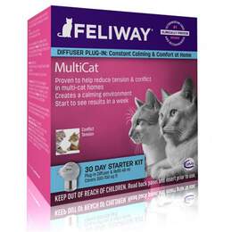 Feliway Multi-Cat Diffuser Plug-In Starter Kit