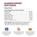 NaturVet Bladder Support Plus Cranberry Soft Chews for Dogs, 60 ct