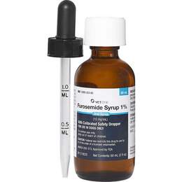 Furosemide Oral Syrup 1% (10 mg/ml) for Dogs, 60 ml