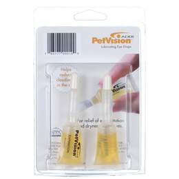 PetVision Lubricating Eye Drops, 2 x 4 ml