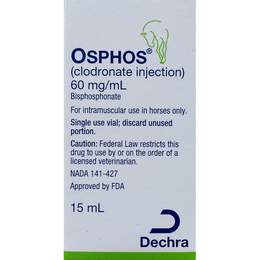 Osphos Inj 60mg/mL, 15 ml