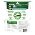 Minties Twists Large Dental Treats for Dogs 30+ lbs Vanilla Mint Flavor