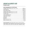 NaturVet Hemp Allergy Aid Plus Hemp Seed Soft Chews for Dogs, 120 Ct