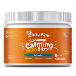 Zesty Paws Advanced Calming Mini Bites Turkey, 90 soft chews