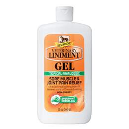 Absorbine Veterinary Liniment Gel for Horses, 12 ounces