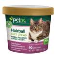 PetNC Hairball Chicken and Cheese Flavor Soft Chews for Cats, 90 ct