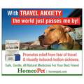 HomeoPet Travel Anxiety