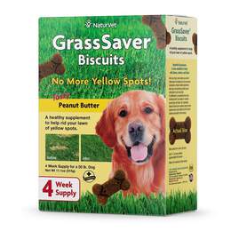 NaturVet GrassSaver Biscuits for Dogs