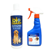 Dog flea shampoo